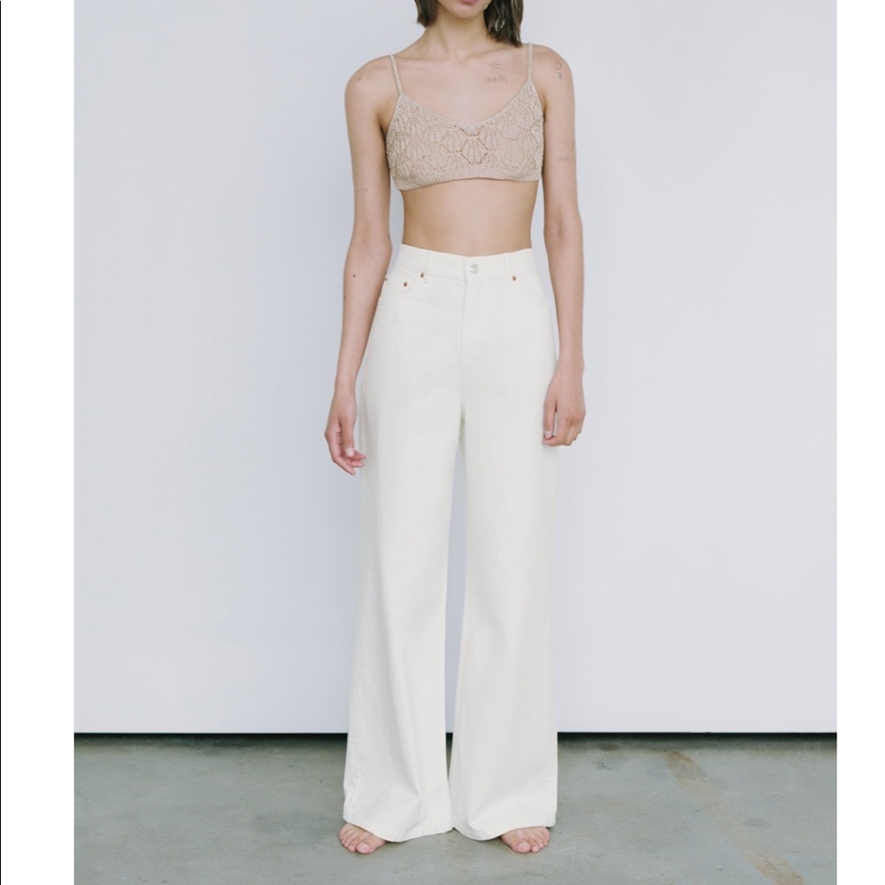 Zara ZW The Trute Wide Leg Jeans
